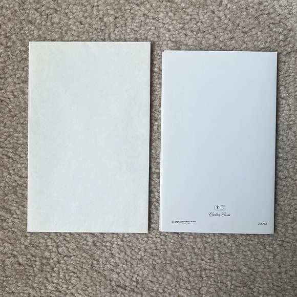 Vintage Carlton Cards Stationery Blank Greeting Card & Envelope - Picture 5 of 10